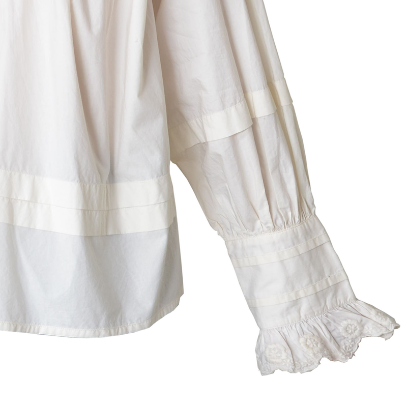 Chloé white ruffled short dress