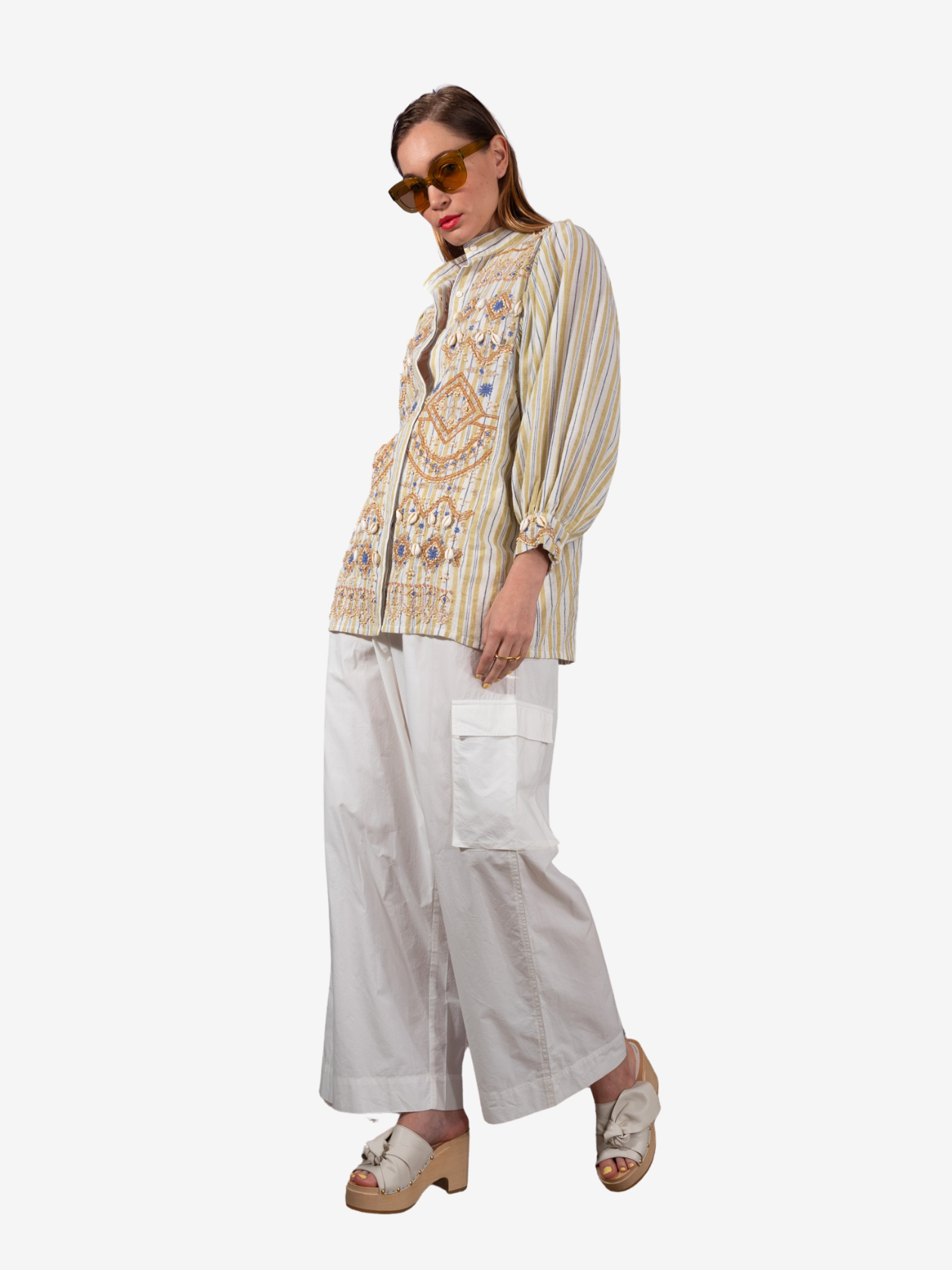 Chemise brodée SHANTI