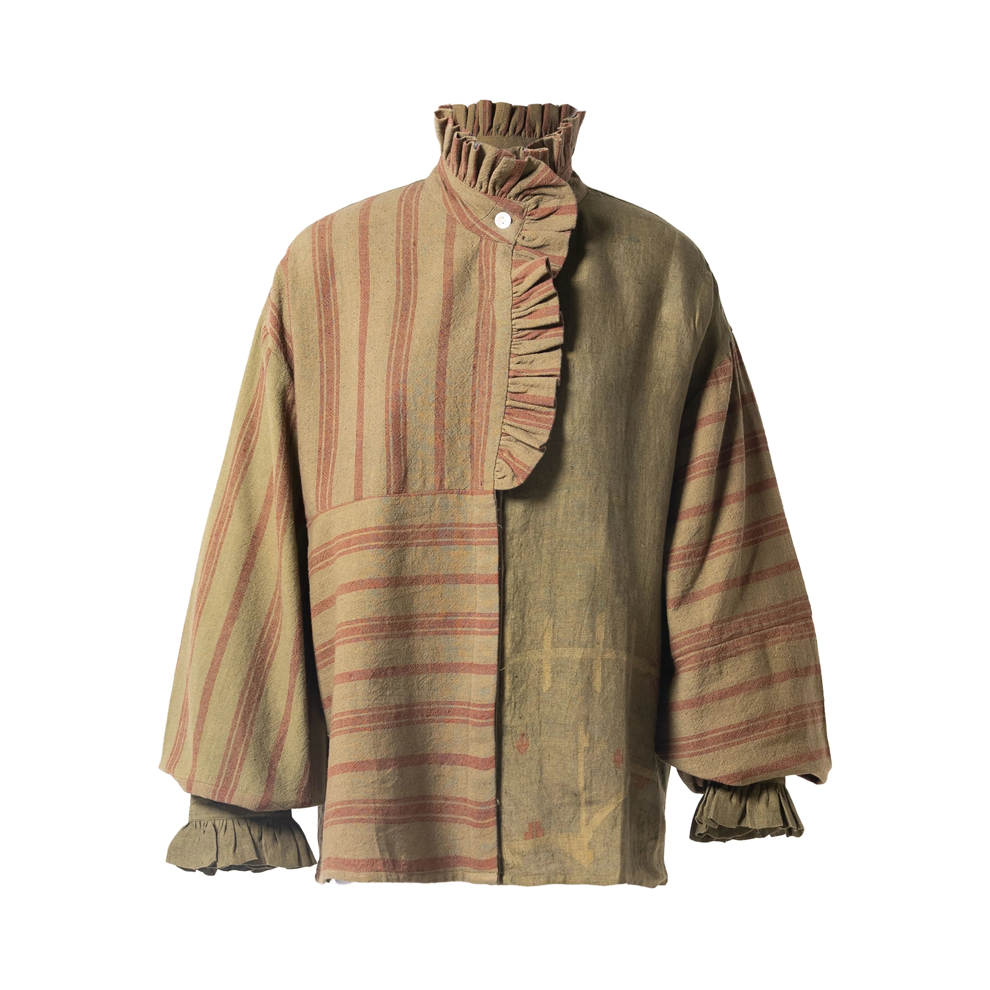 ALMA khaki blouse