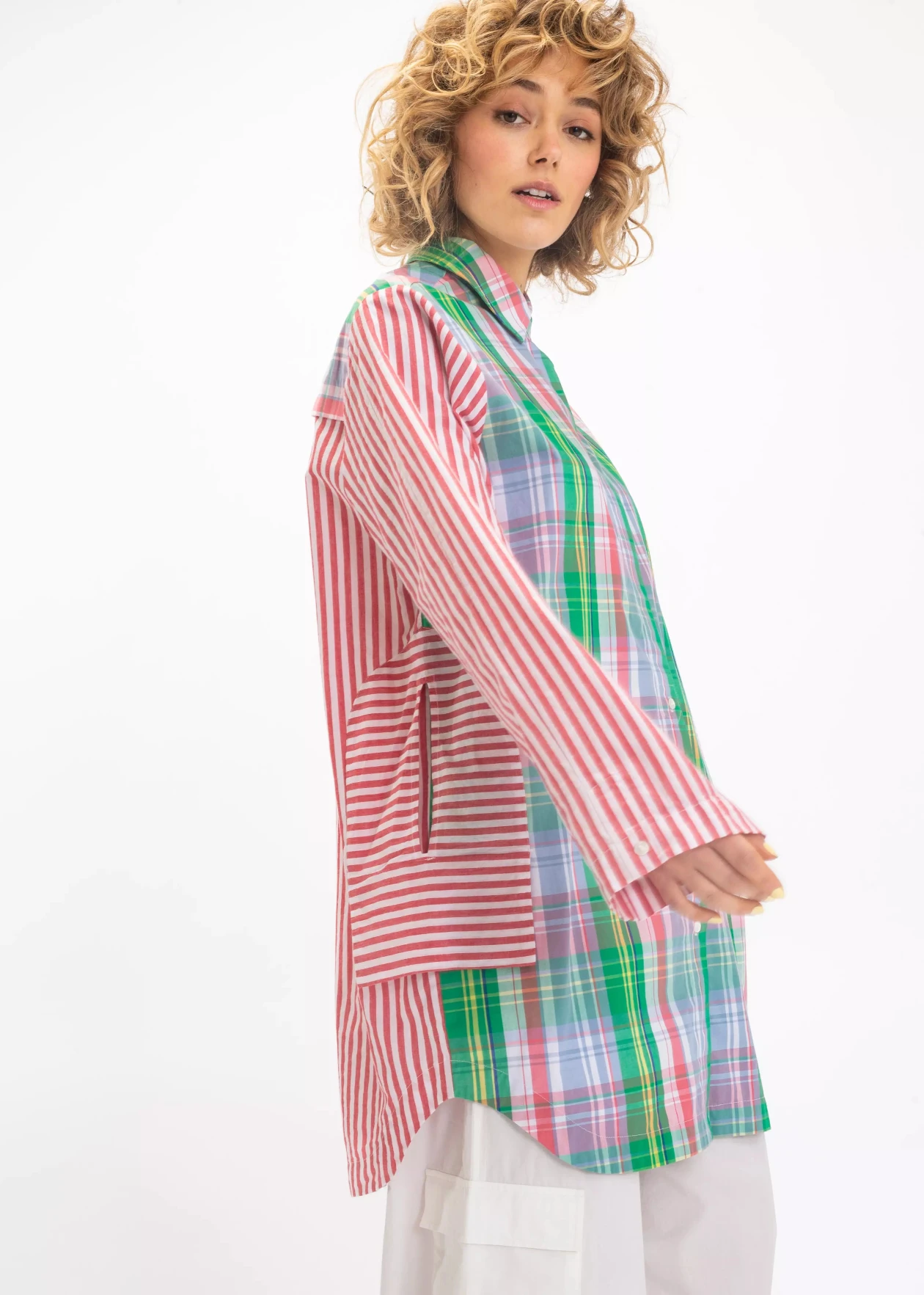 satya blouse v de vinster rouge
