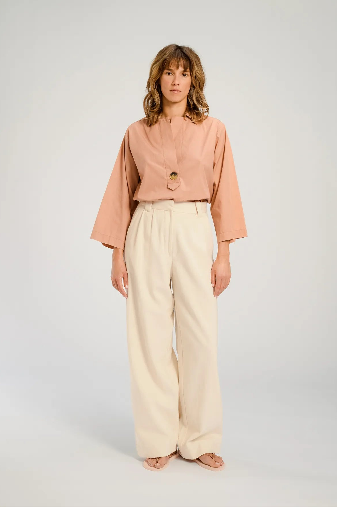 v de vinster bogota pink blouse