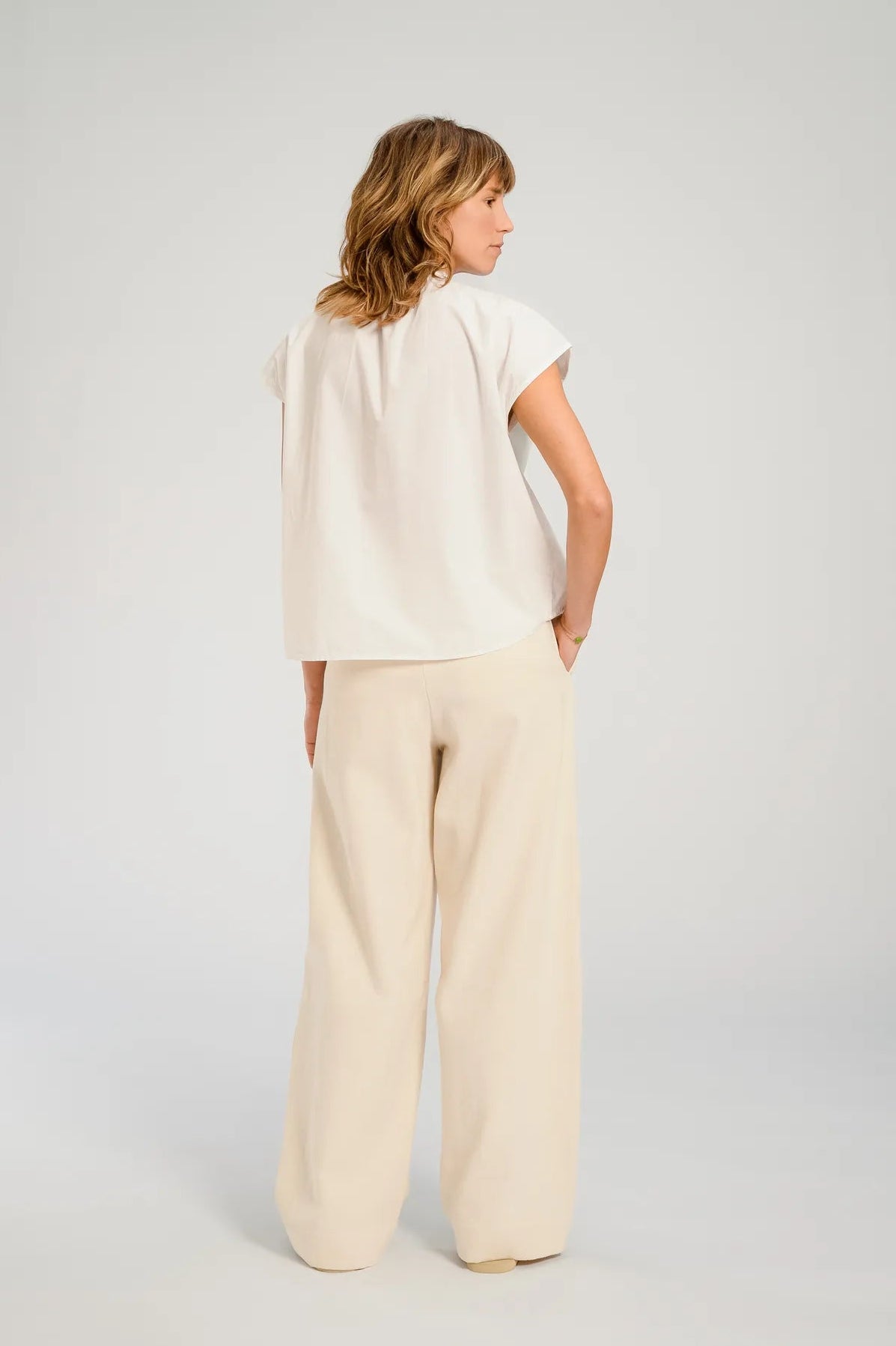 chicago blouse blanche v de vinster