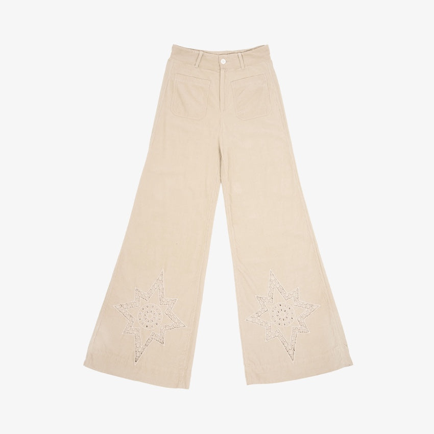 Pantalon velours marron CIANA