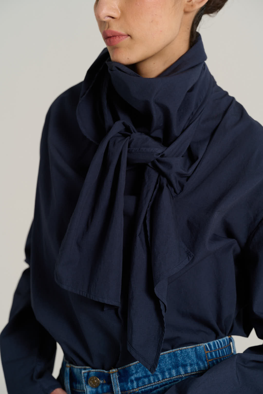 Navy blue MARCEL blouse