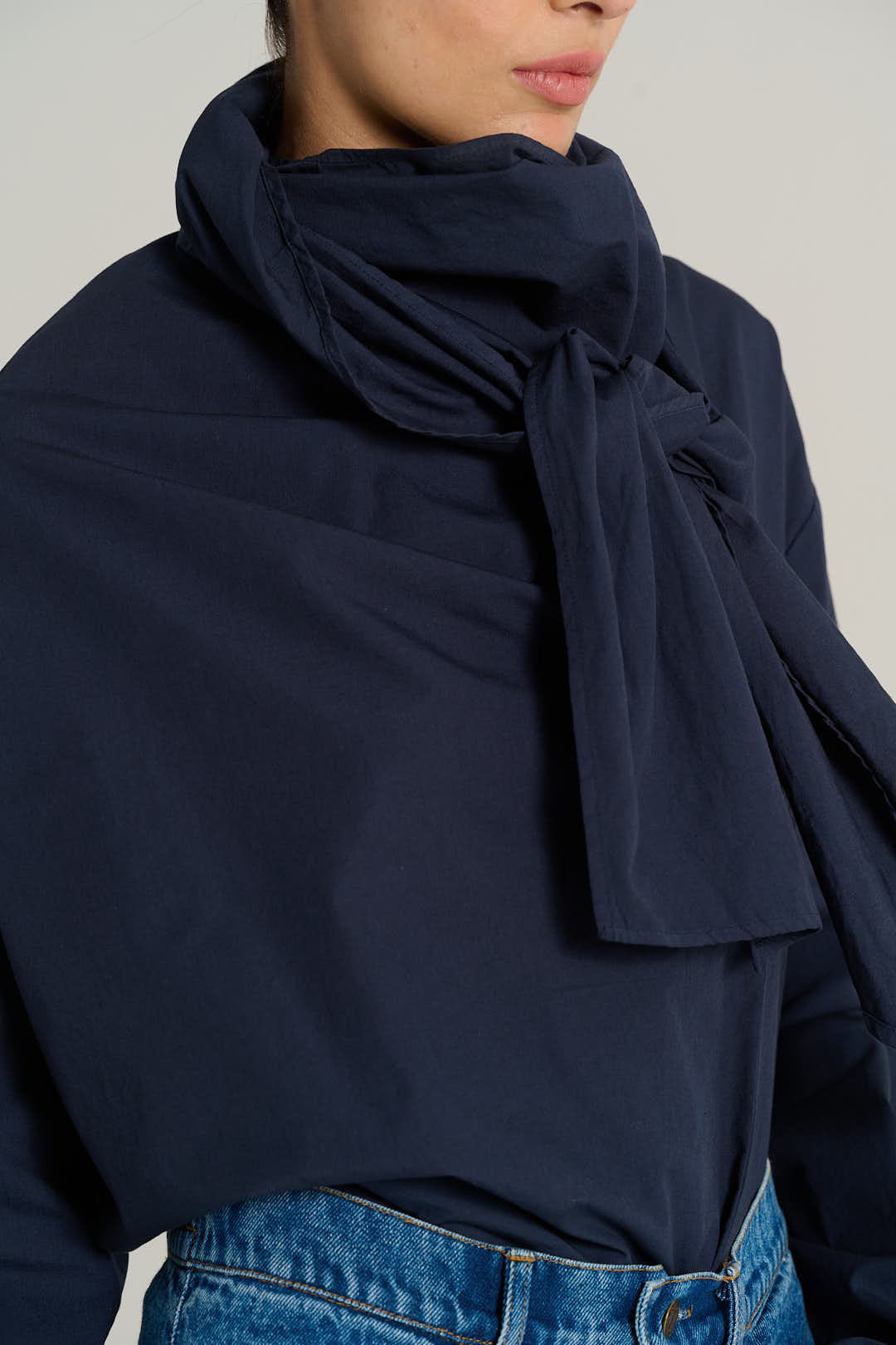 Navy blue MARCEL blouse
