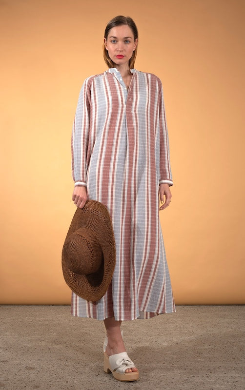 Robe à bandes USHA