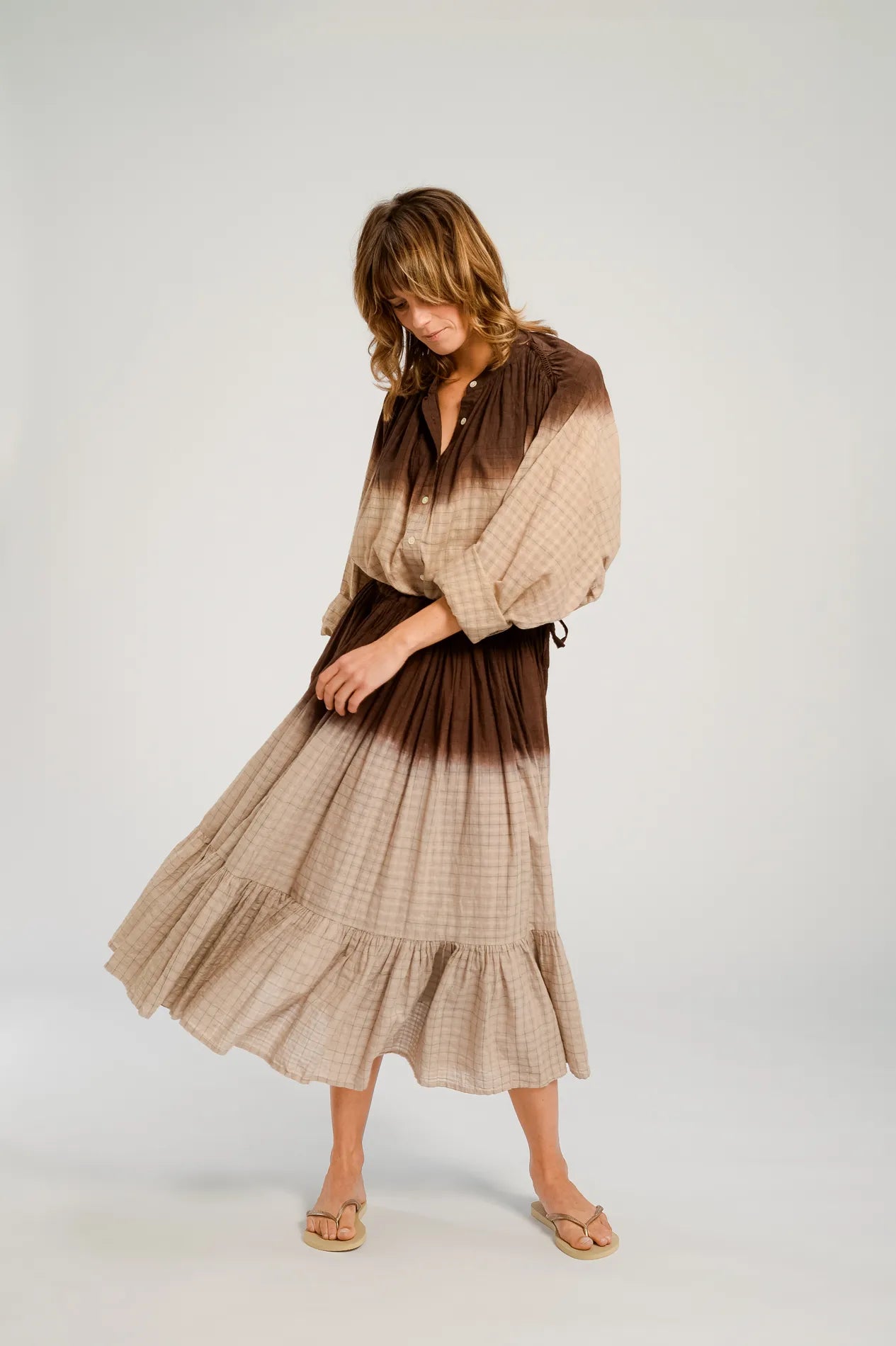 V DE VINSTER HIMI SKIRT CACAO