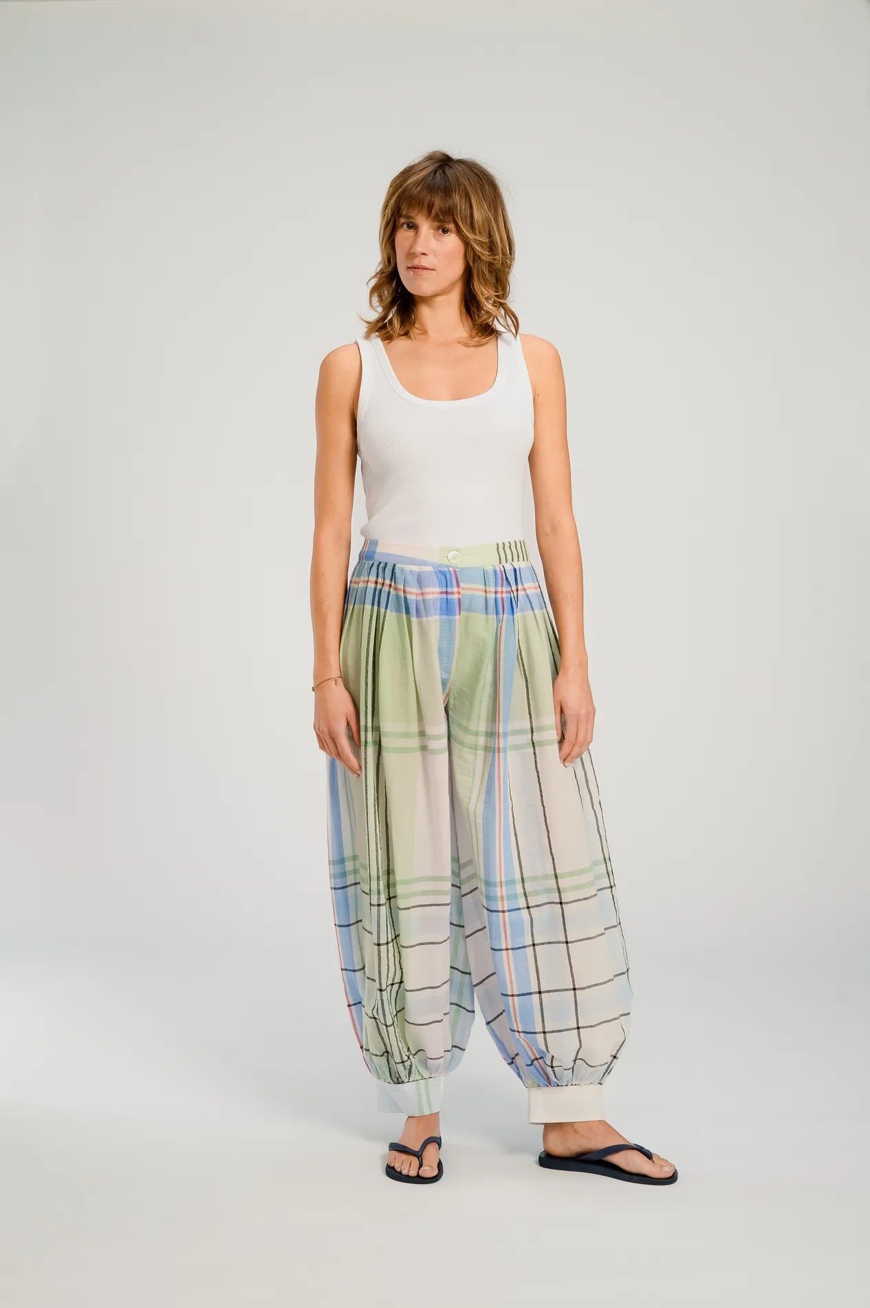 PANTALON HOKKAIDO V DE VINSTER BLEU VERT