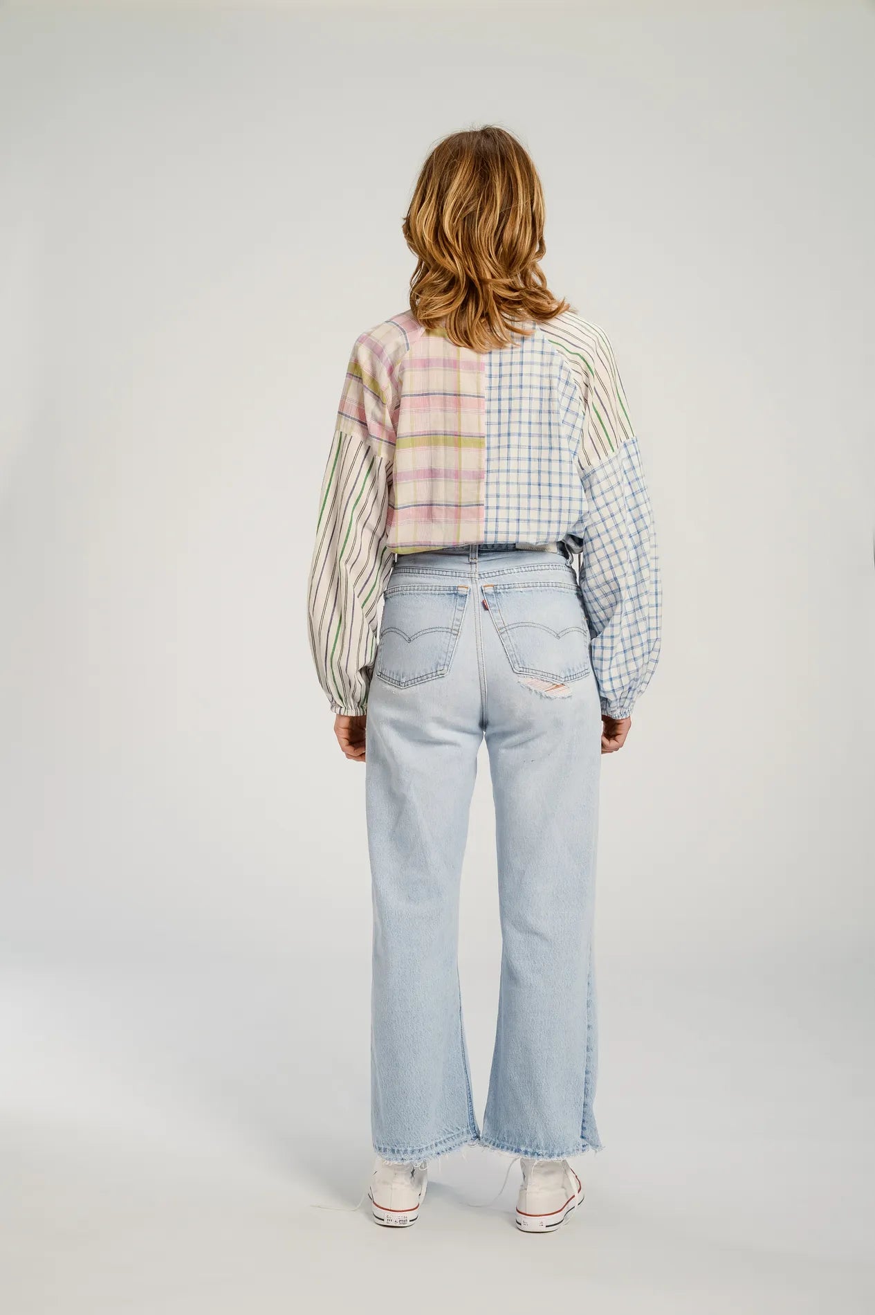 Blouse patchwork rose PUSHKAR