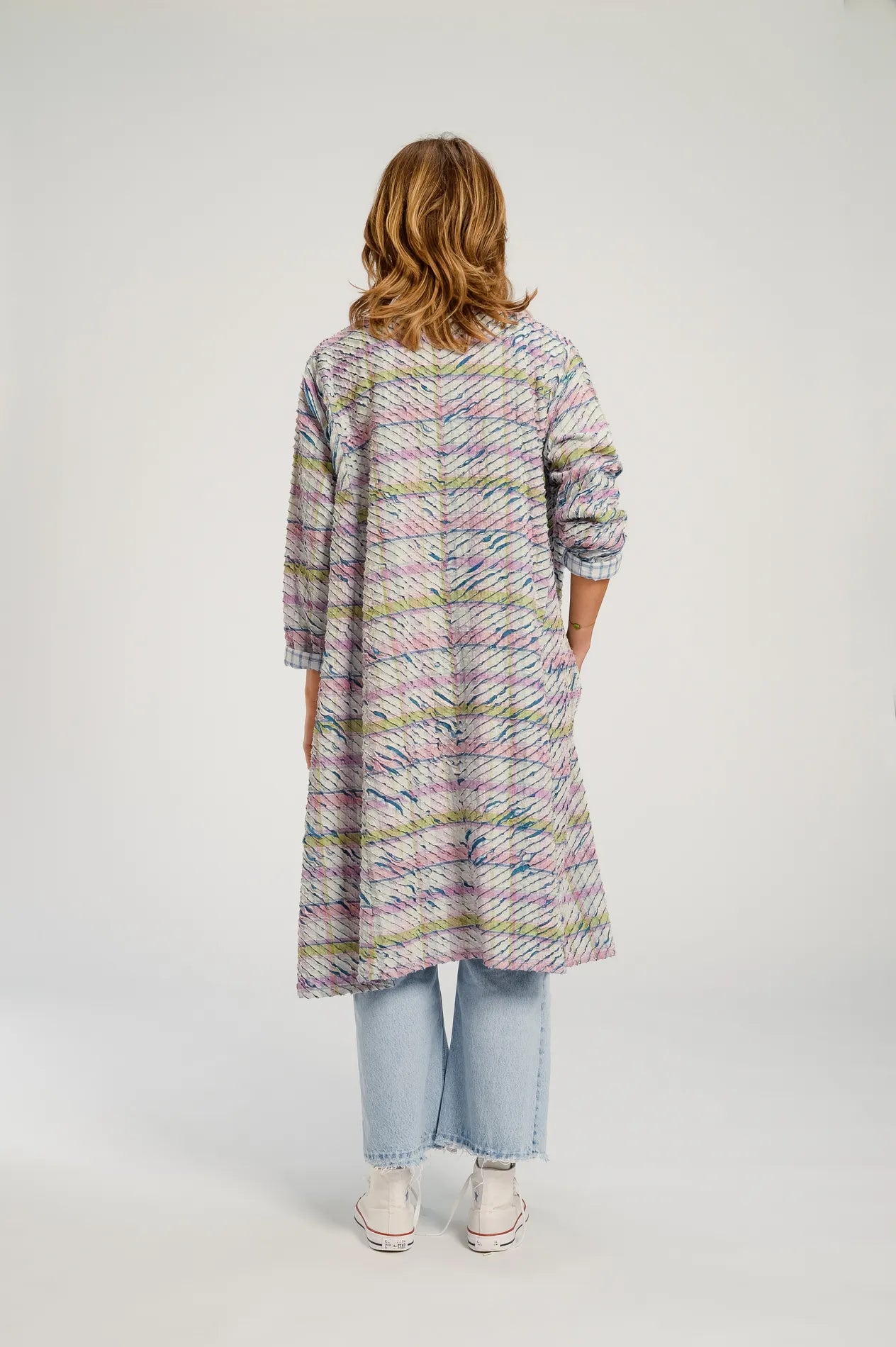 Long pink PUSHKAR jacket