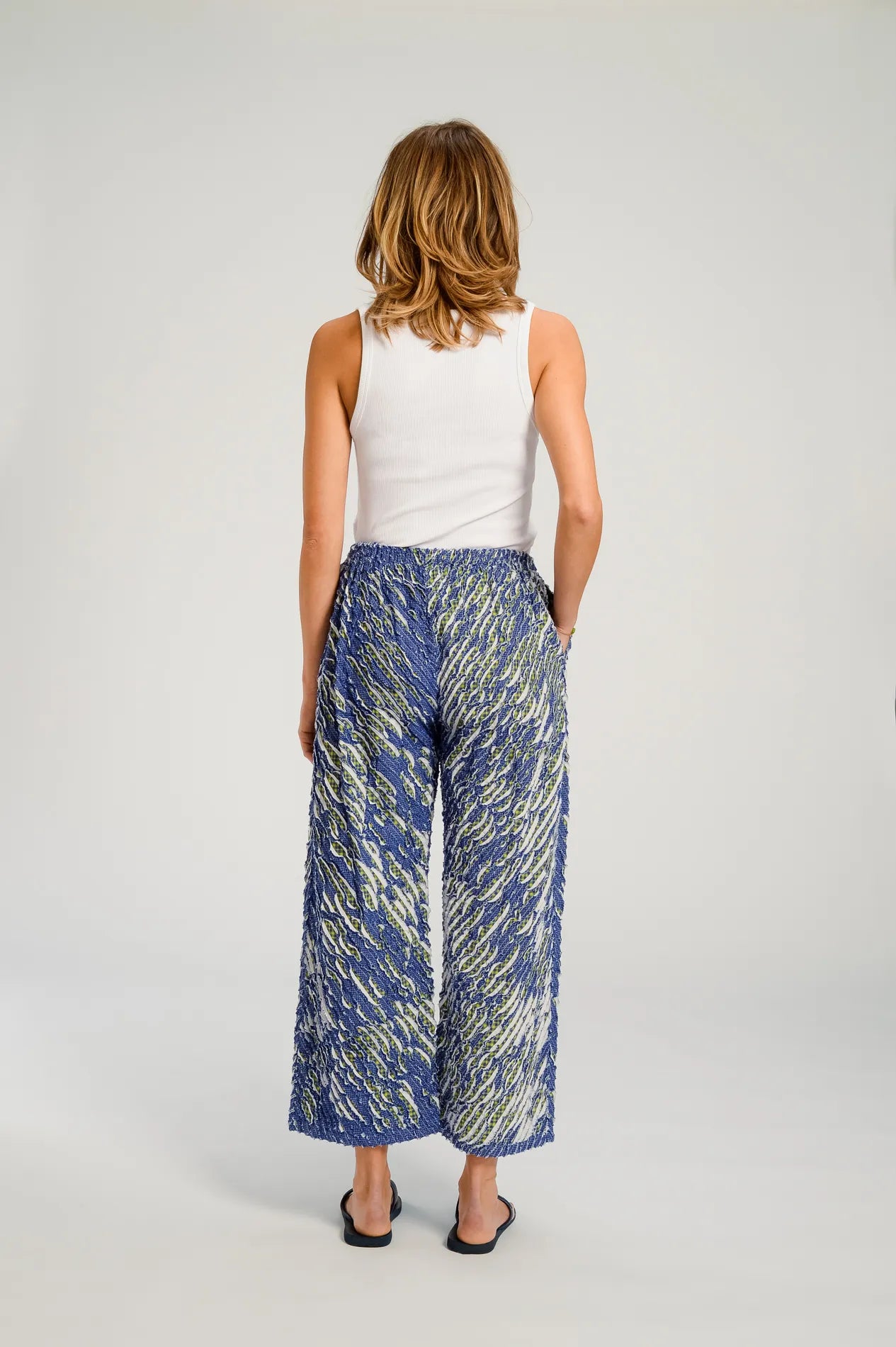 Blue PUSHKAR trousers