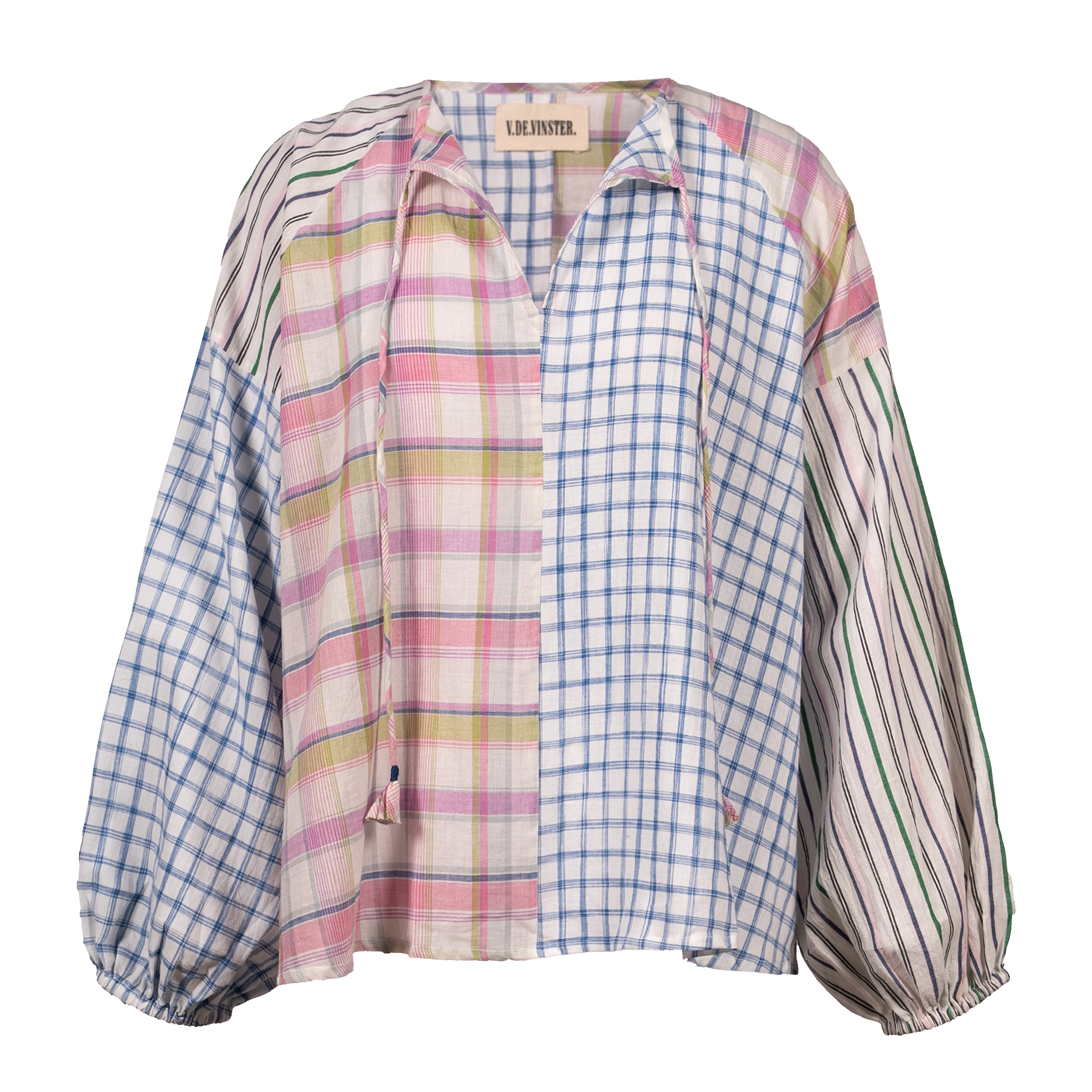 Blouse patchwork rose PUSHKAR