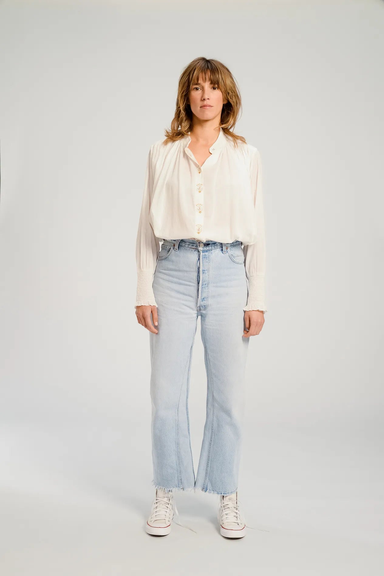 Chemisier blanc SANTIAGO