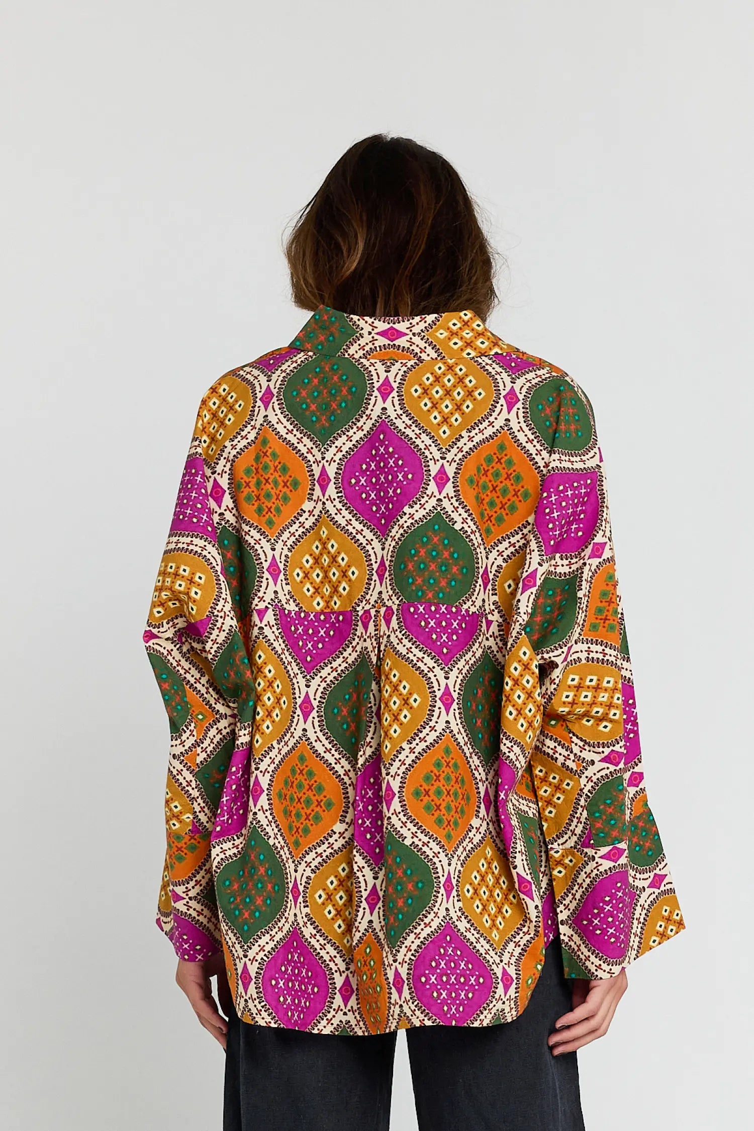 Chemise en coton imprimée TRUST