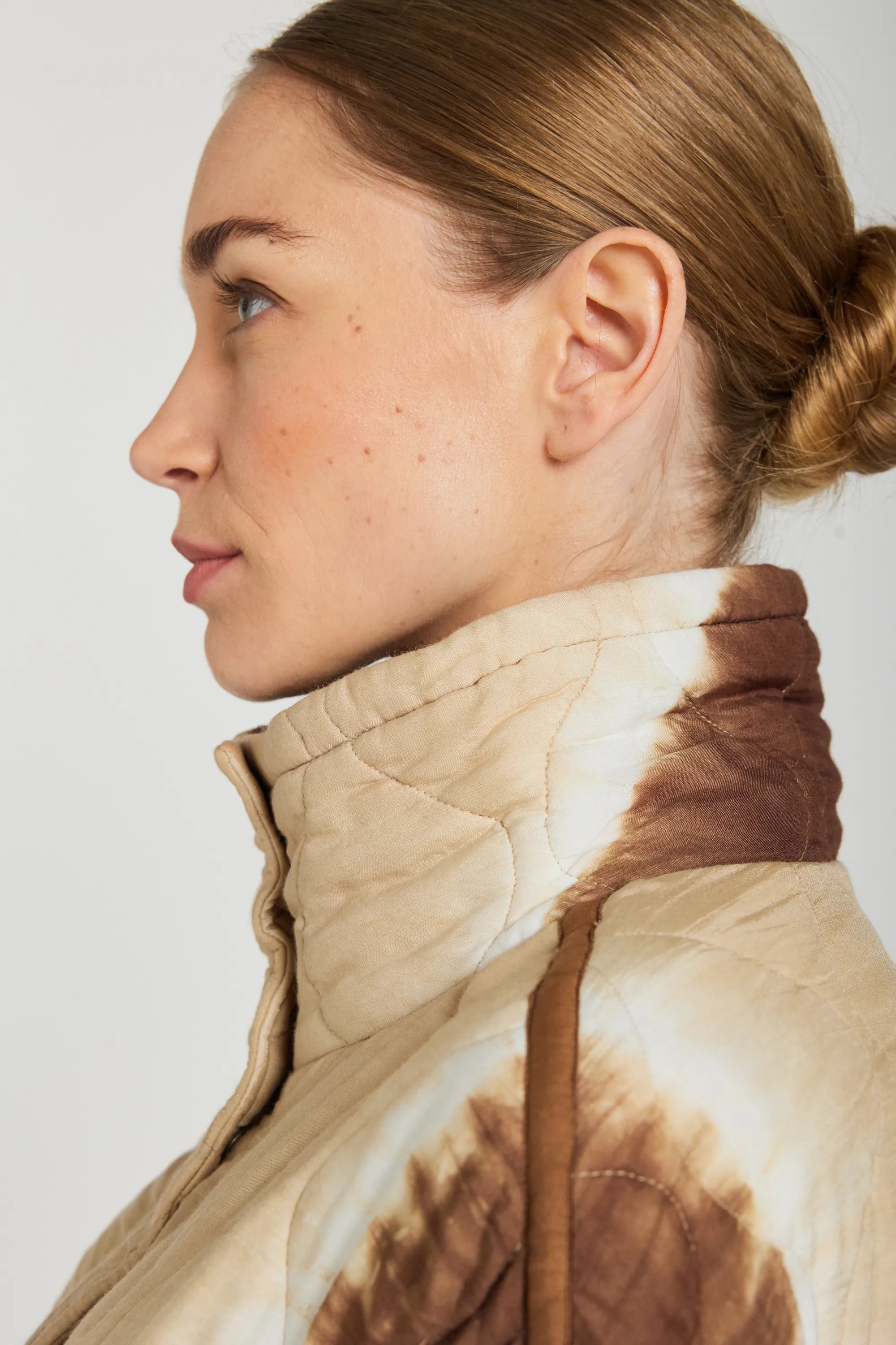 v de vinster femme tie and dye manteau hiver