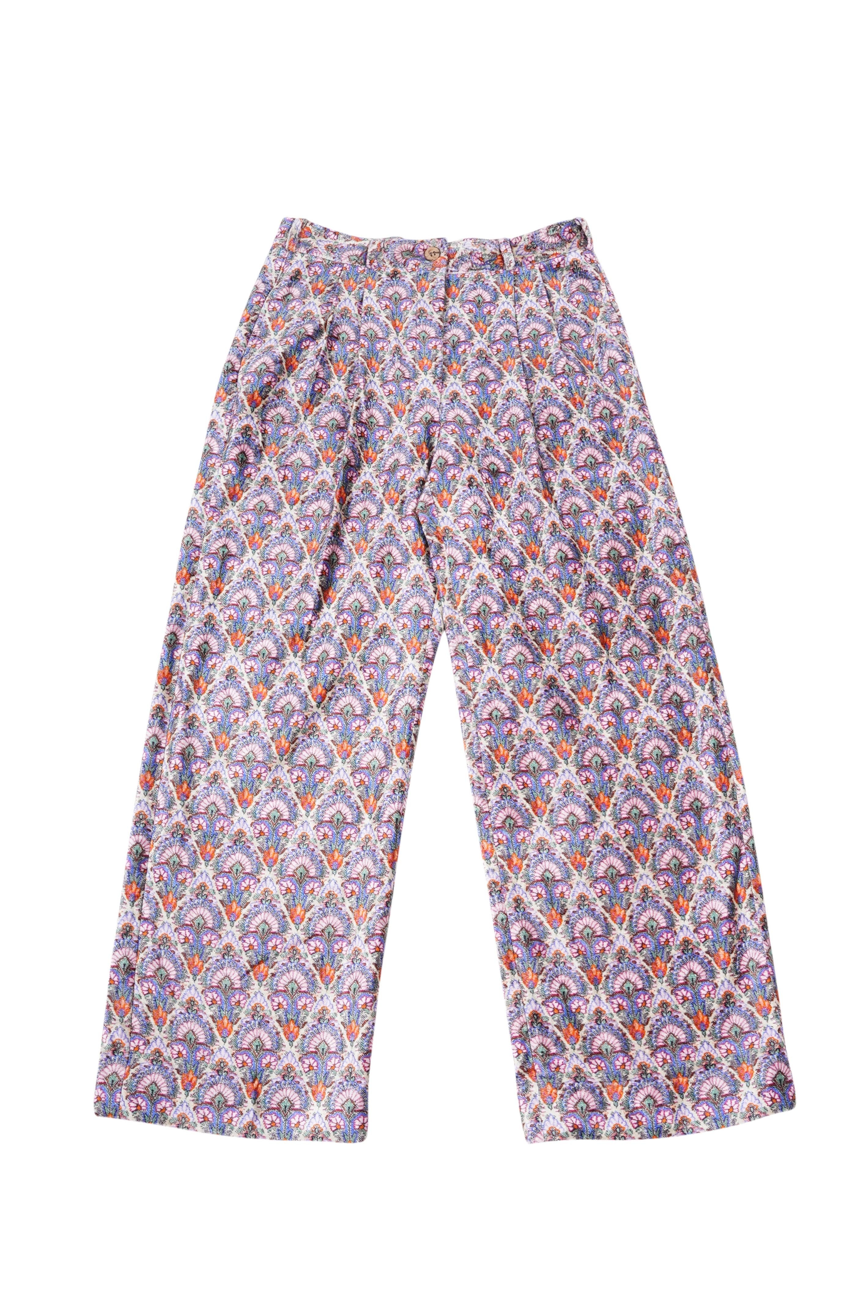 Pantalon velours imprimé TRUST