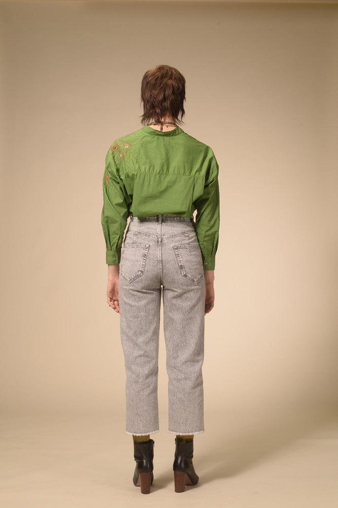 Green starry Star shirt