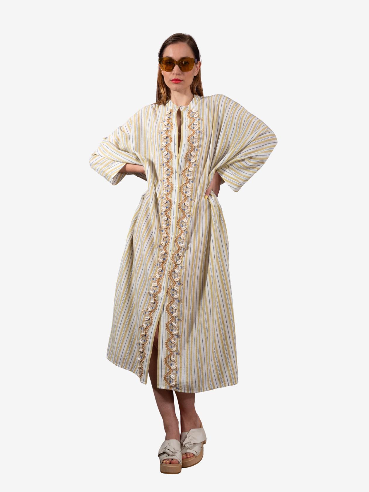 Robe brodée SHANTI