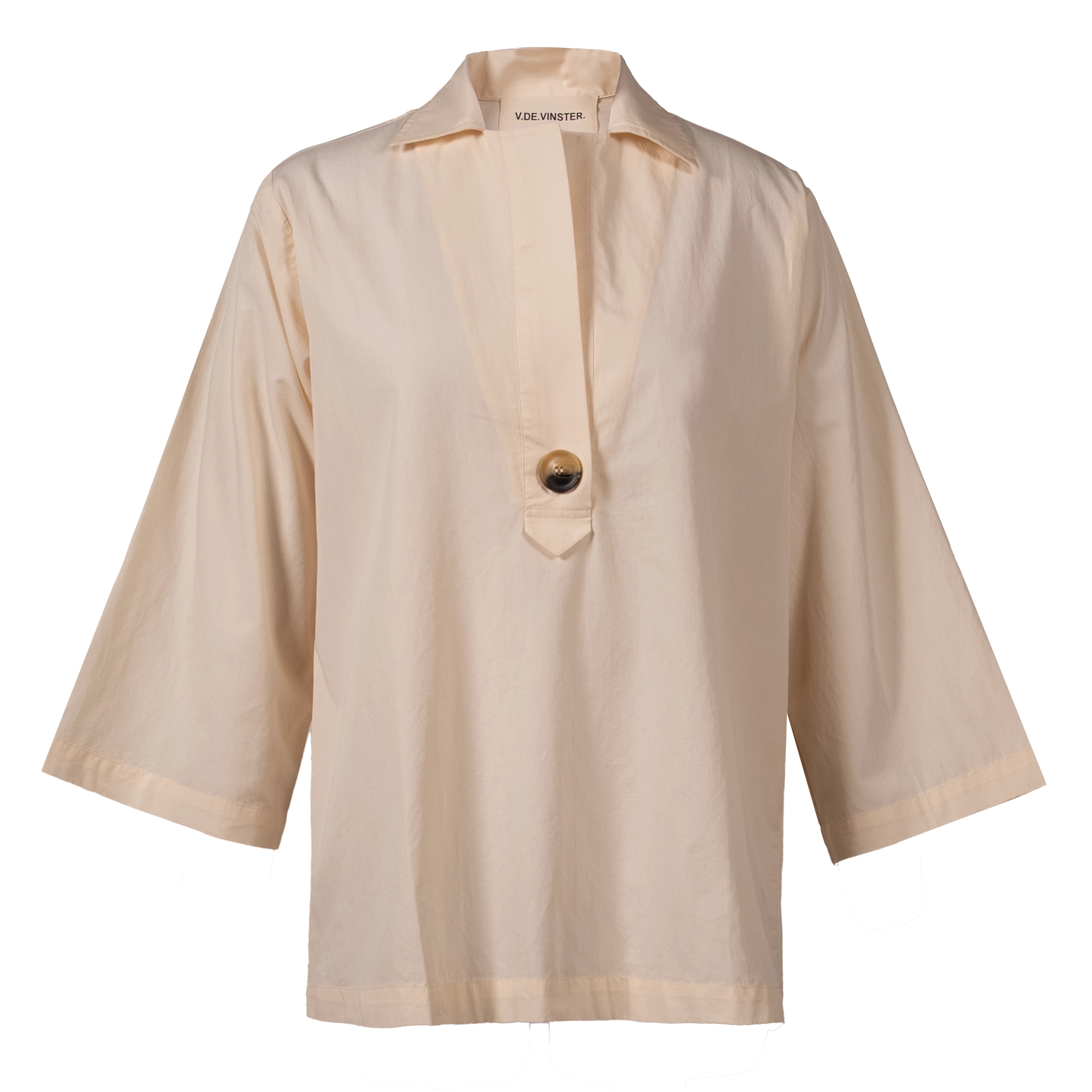 Blouse unie crème BOGOTA
