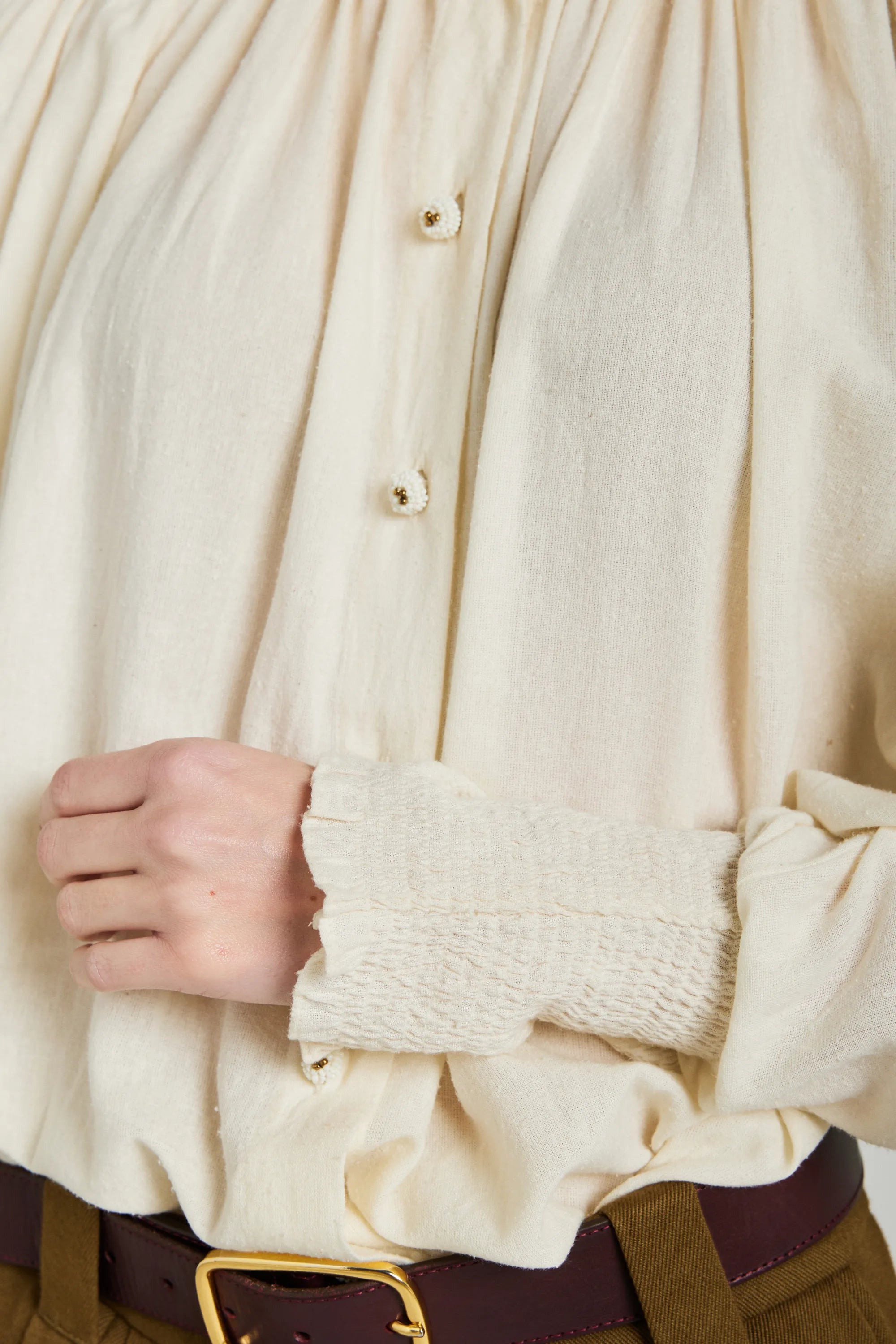 v de vinster  césar chemise blanche