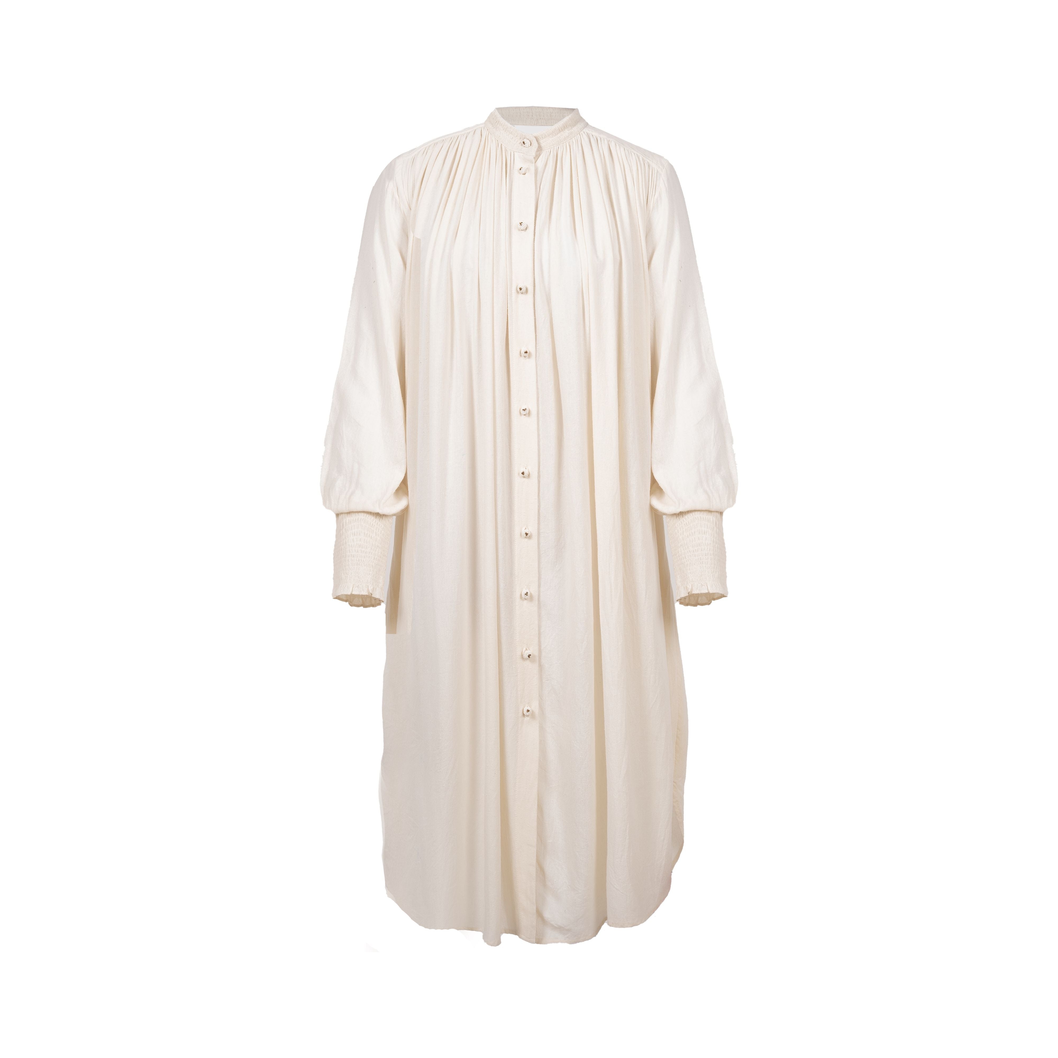 SANTIAGO Long white dress