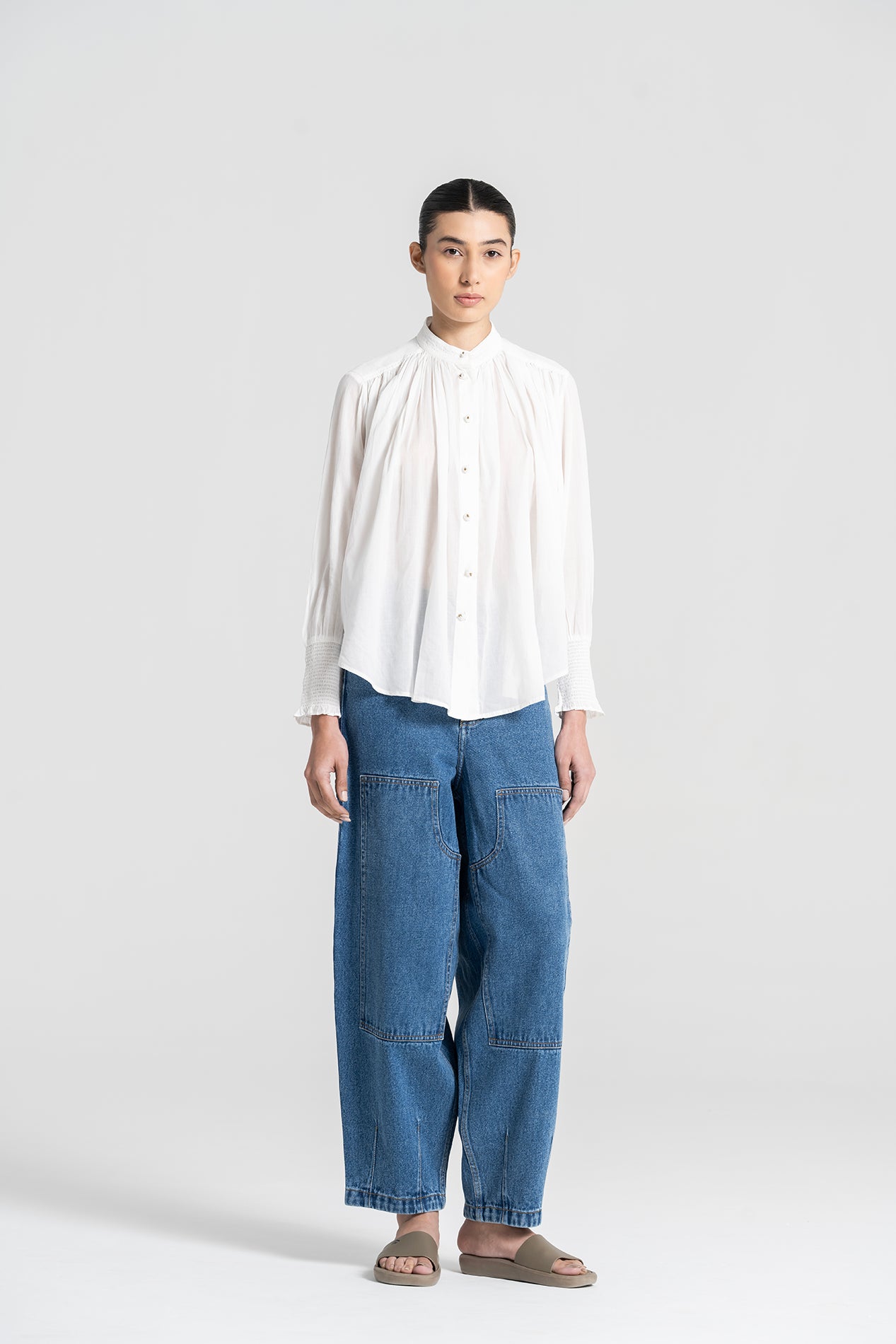 Chemisier blanc SANTIAGO