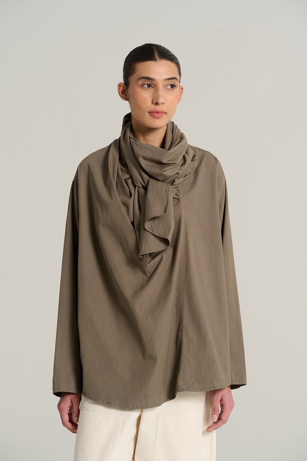 Anthracite blouse MARCEL