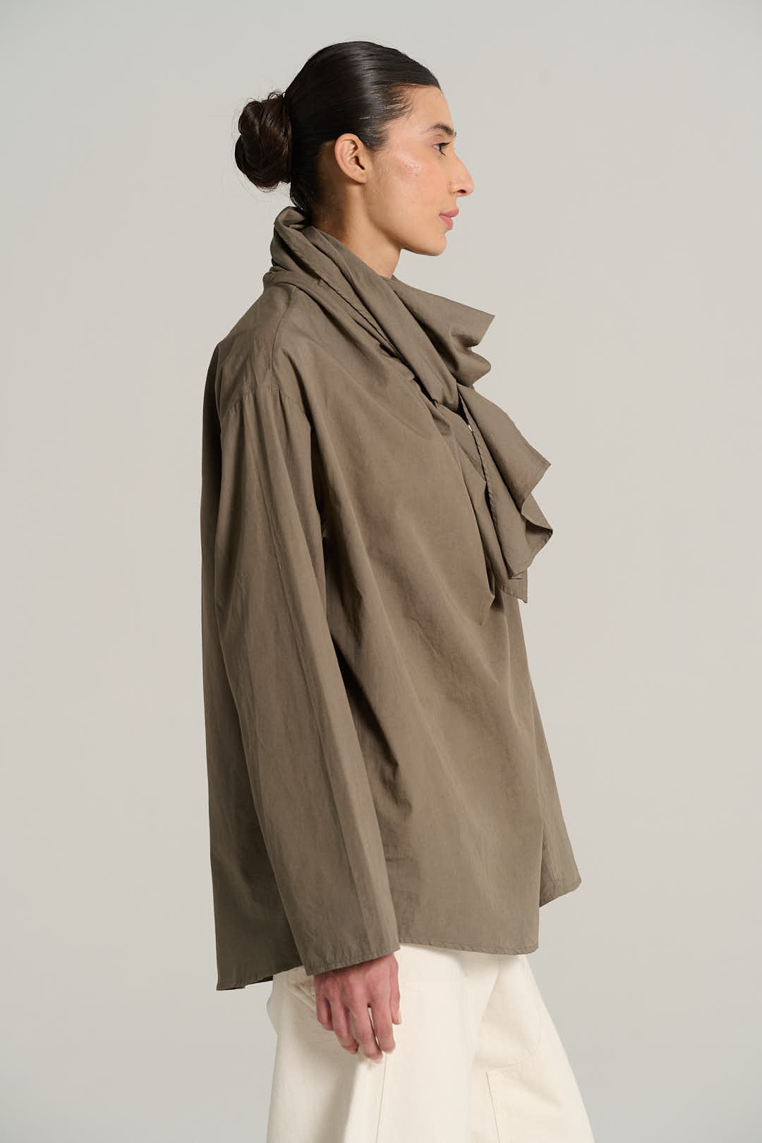 Anthracite blouse MARCEL