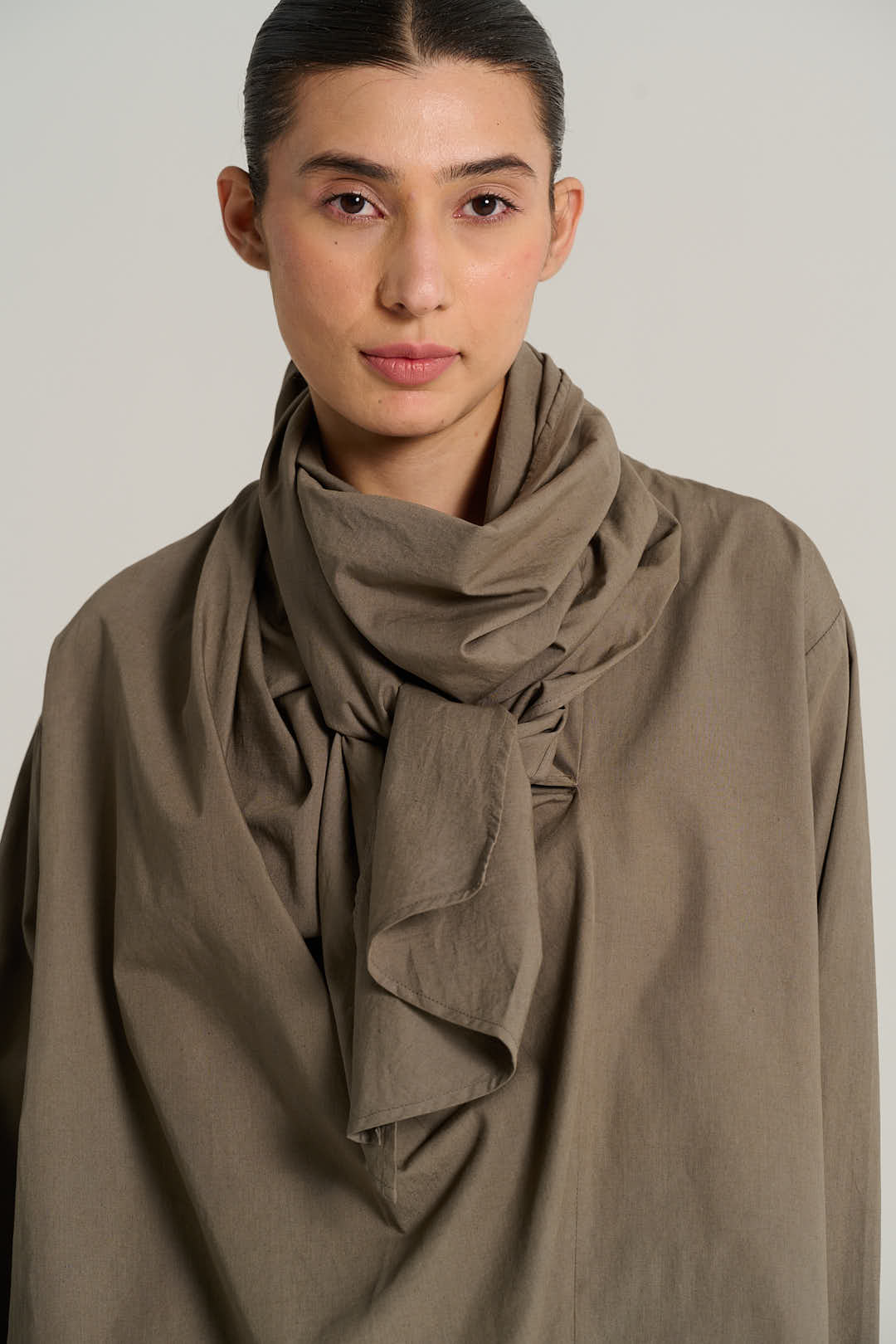 Anthracite blouse MARCEL