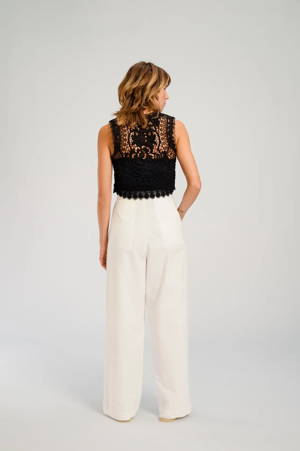 MERU black lace top