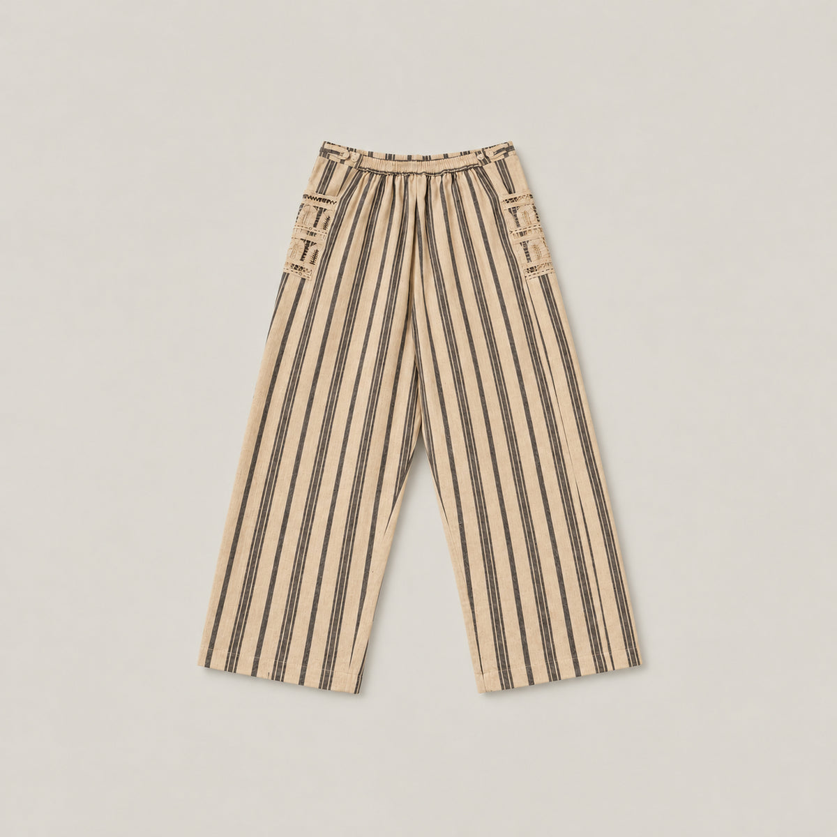 Pantalon en lin crème ARTHUR
