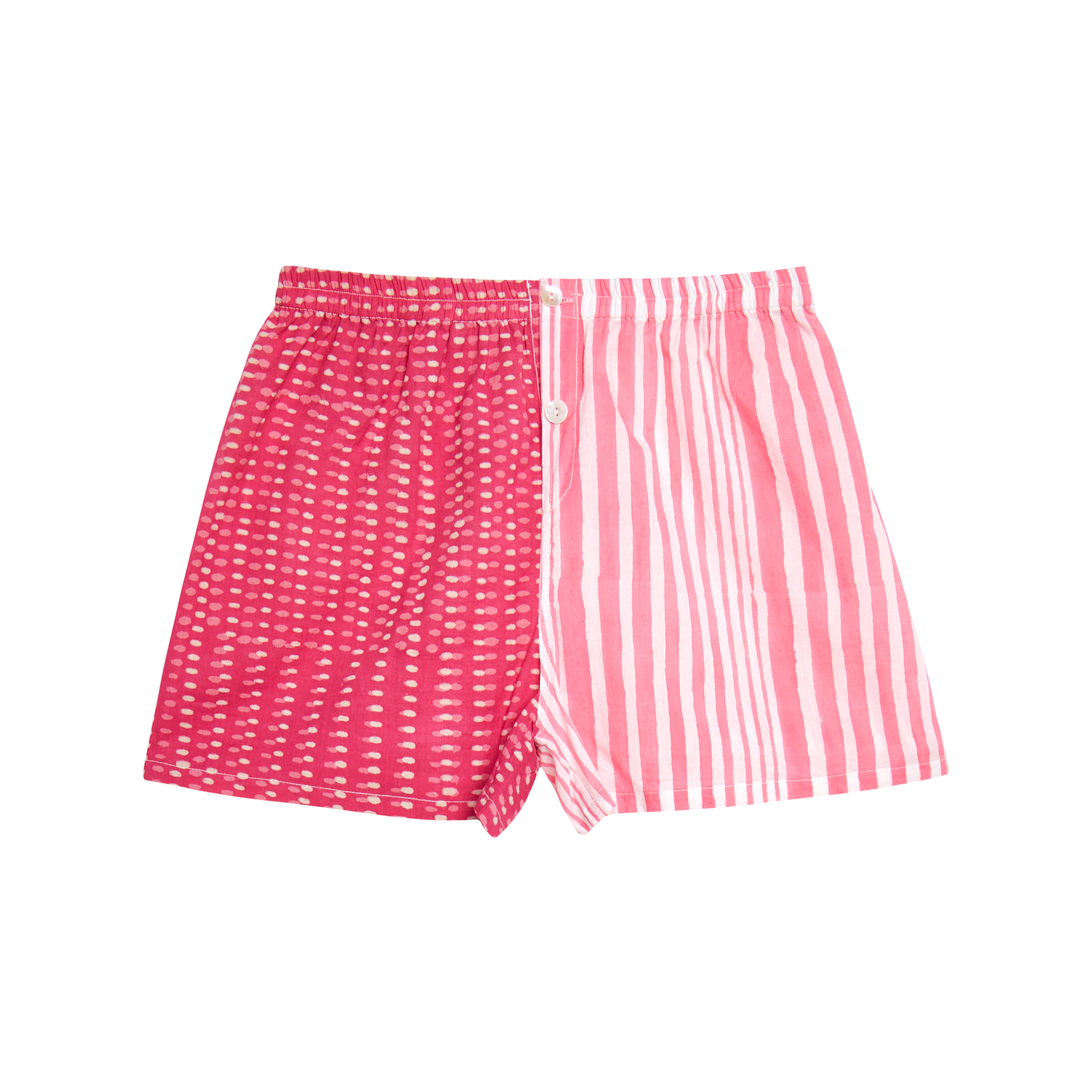 Short à rayures roses Shiva