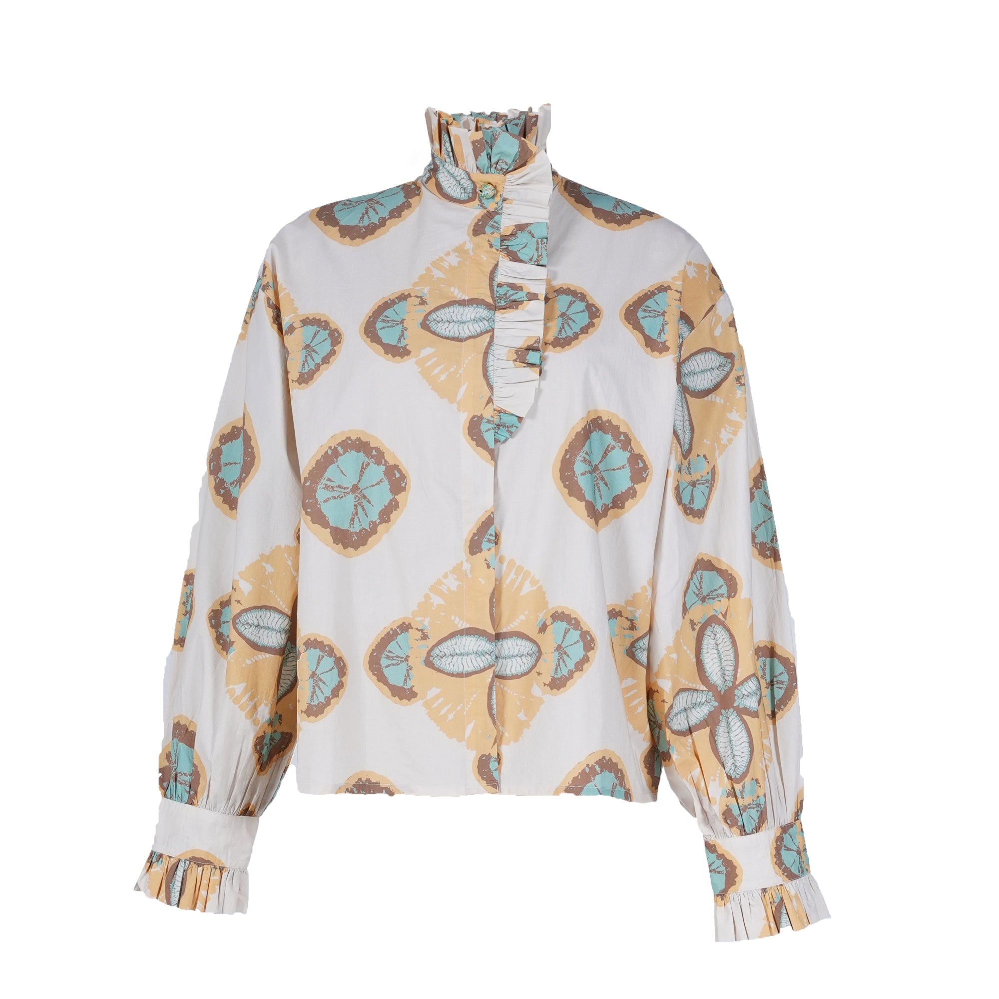 chemise jaune
