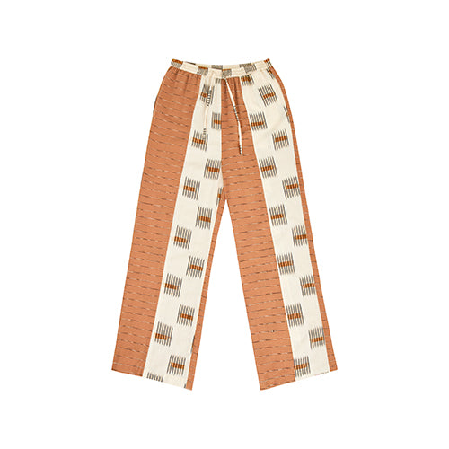 Pantalon à carreaux bleus Dilli