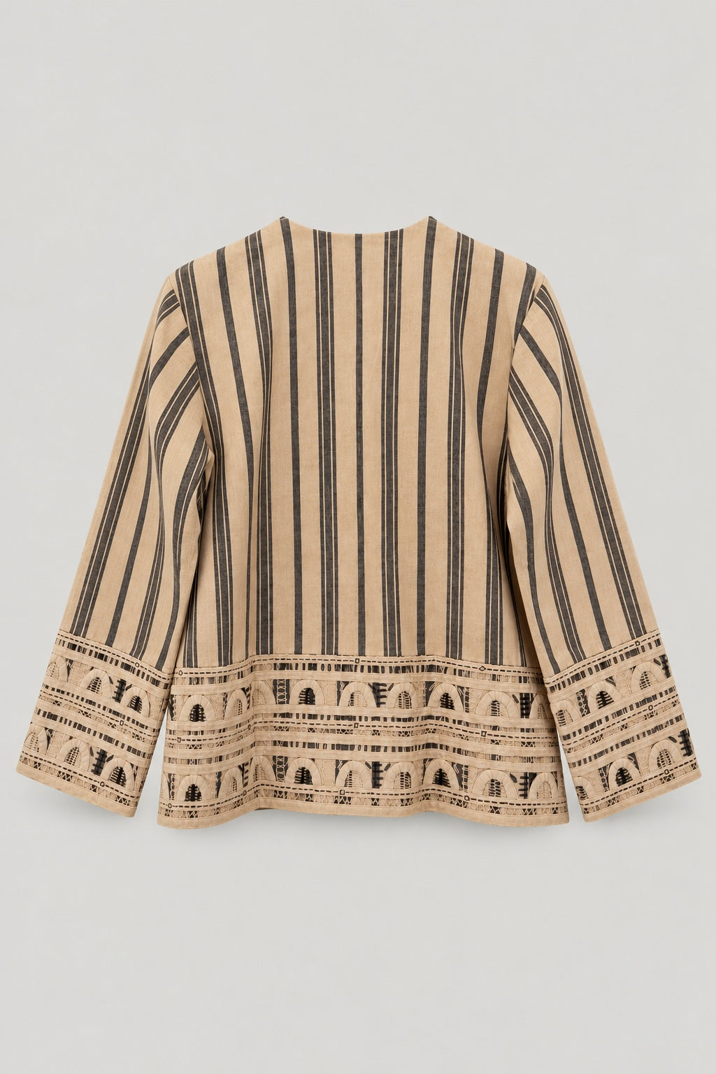 Veste en lin sable ARTHUR