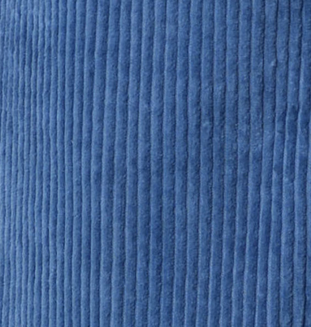 Barbara blue corduroy long skirt